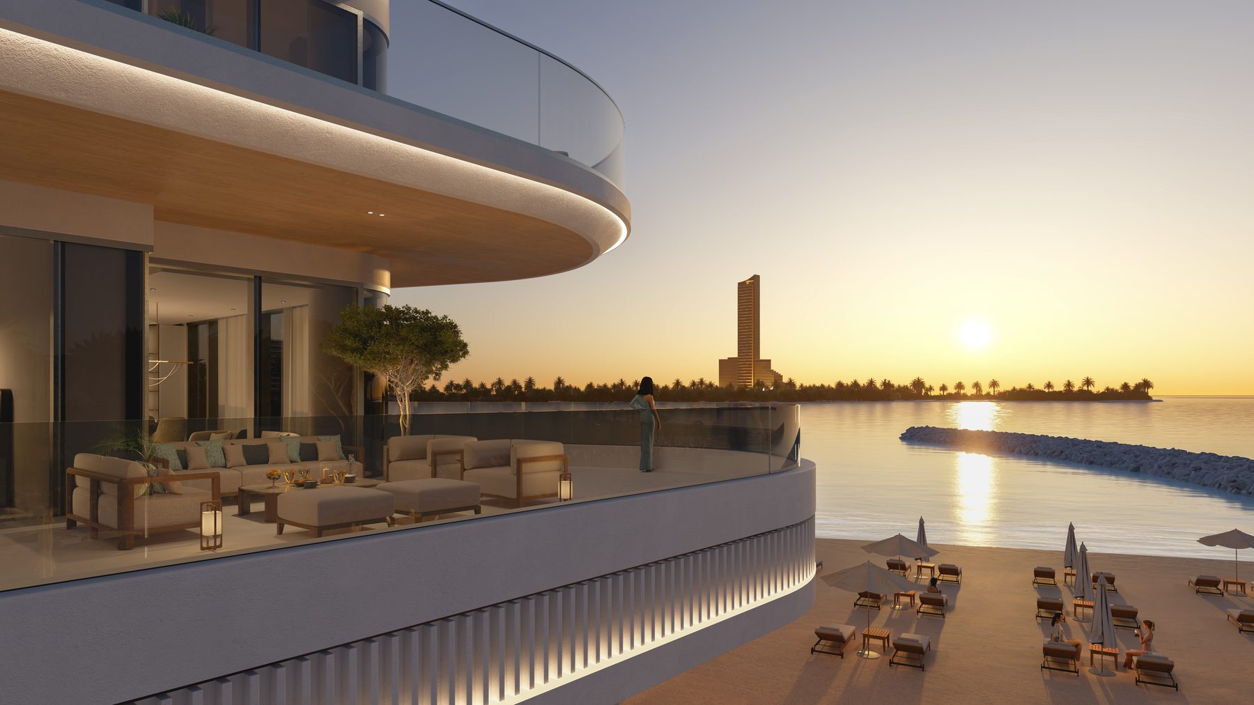Fortune Bay Residences exterior detail