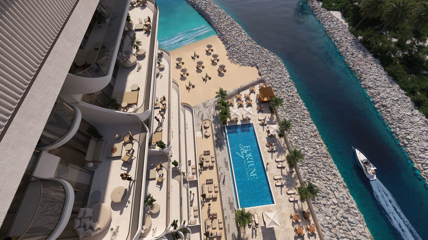Wellness and pools at Fortune Bay