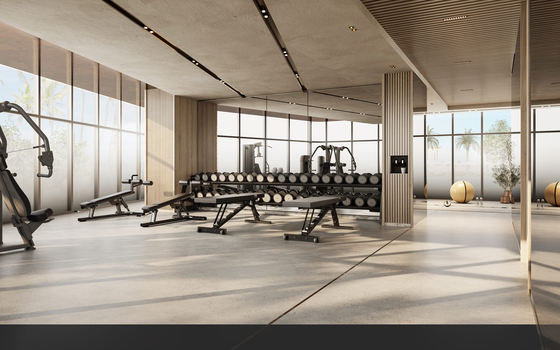 Resident gym